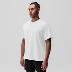 Mens Casual Oversized 40%cotton 40%bamboo 20%polyester T-shirt F-TX240 print logo 1