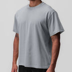 Mens Casual Oversized 40%cotton 40%bamboo 20%polyester T-shirt F-TX240 print logo 17