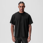 Mens Casual Oversized 40%cotton 40%bamboo 20%polyester T-shirt F-TX240 print logo 21