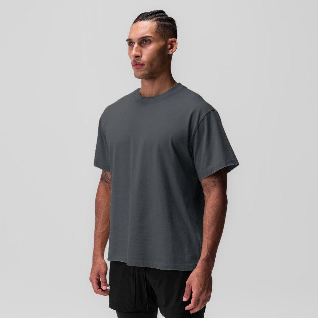 Mens Casual Oversized 40%cotton 40%bamboo 20%polyester T-shirt F-TX240 print logo 45