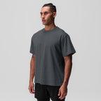 Mens Casual Oversized 40%cotton 40%bamboo 20%polyester T-shirt F-TX240 print logo 45