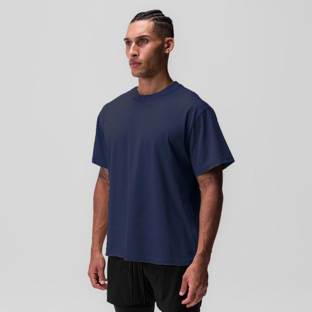 Mens Casual Oversized 40%cotton 40%bamboo 20%polyester T-shirt F-TX240 print logo 54
