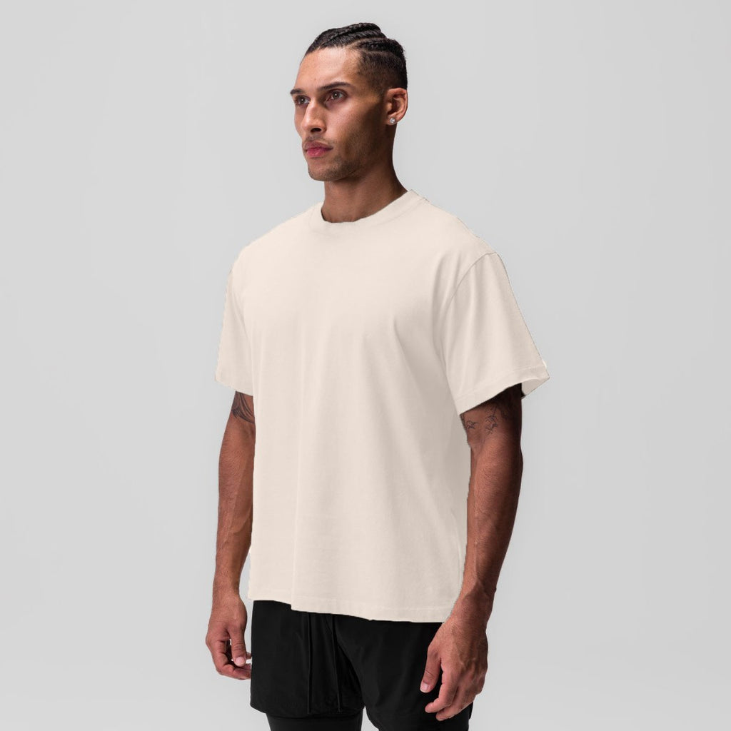 Mens Casual Oversized 40%cotton 40%bamboo 20%polyester T-shirt F-TX240 print logo 6