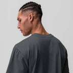Mens Casual Oversized 40%cotton 40%bamboo 20%polyester T-shirt F-TX240 print logo 46