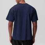 Mens Casual Oversized 40%cotton 40%bamboo 20%polyester T-shirt F-TX240 print logo 55