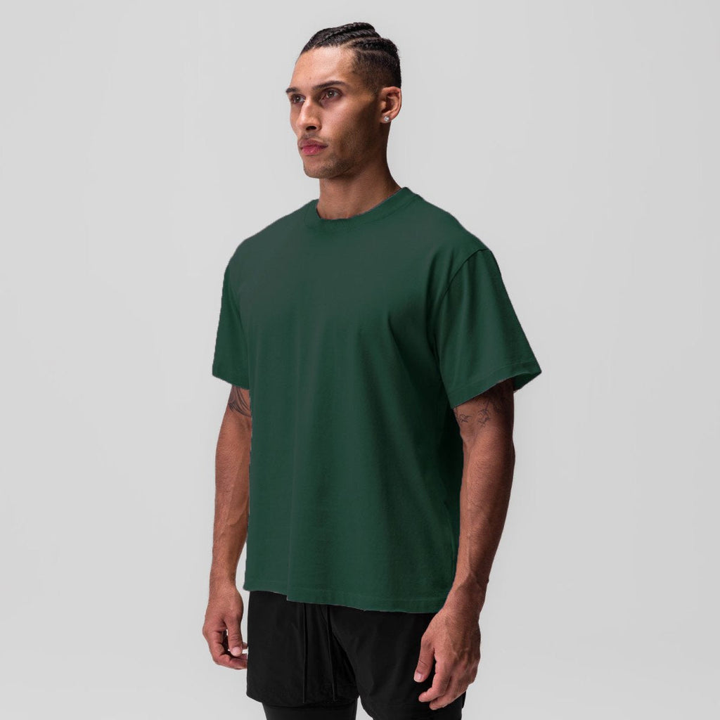 Mens Casual Oversized 40%cotton 40%bamboo 20%polyester T-shirt F-TX240 print logo 39