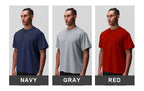 Mens Casual Oversized 40%cotton 40%bamboo 20%polyester T-shirt F-TX240 print logo 23