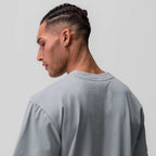 Mens Casual Oversized 40%cotton 40%bamboo 20%polyester T-shirt F-TX240 print logo 44