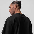 Mens Casual Oversized 40%cotton 40%bamboo 20%polyester T-shirt F-TX240 print logo 28