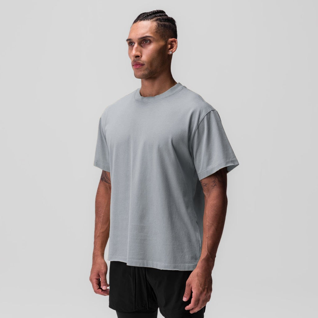 Mens Casual Oversized 40%cotton 40%bamboo 20%polyester T-shirt F-TX240 print logo 4
