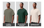 Mens Casual Oversized 40%cotton 40%bamboo 20%polyester T-shirt F-TX240 print logo 24