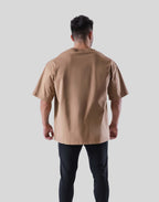 Mens Streetwear Heavyweight 100% cotton Tshirt F-TX260 print logo 34