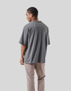 Mens Streetwear Heavyweight 100% cotton Tshirt F-TX260 print logo 58