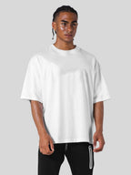 Mens Streetwear Heavyweight 100% cotton Tshirt F-TX260 print logo 17