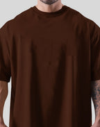 Mens Streetwear Heavyweight 100% cotton Tshirt F-TX260 print logo 10
