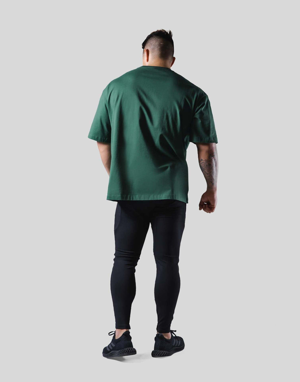 Mens Streetwear Heavyweight 100% cotton Tshirt F-TX260 print logo 27