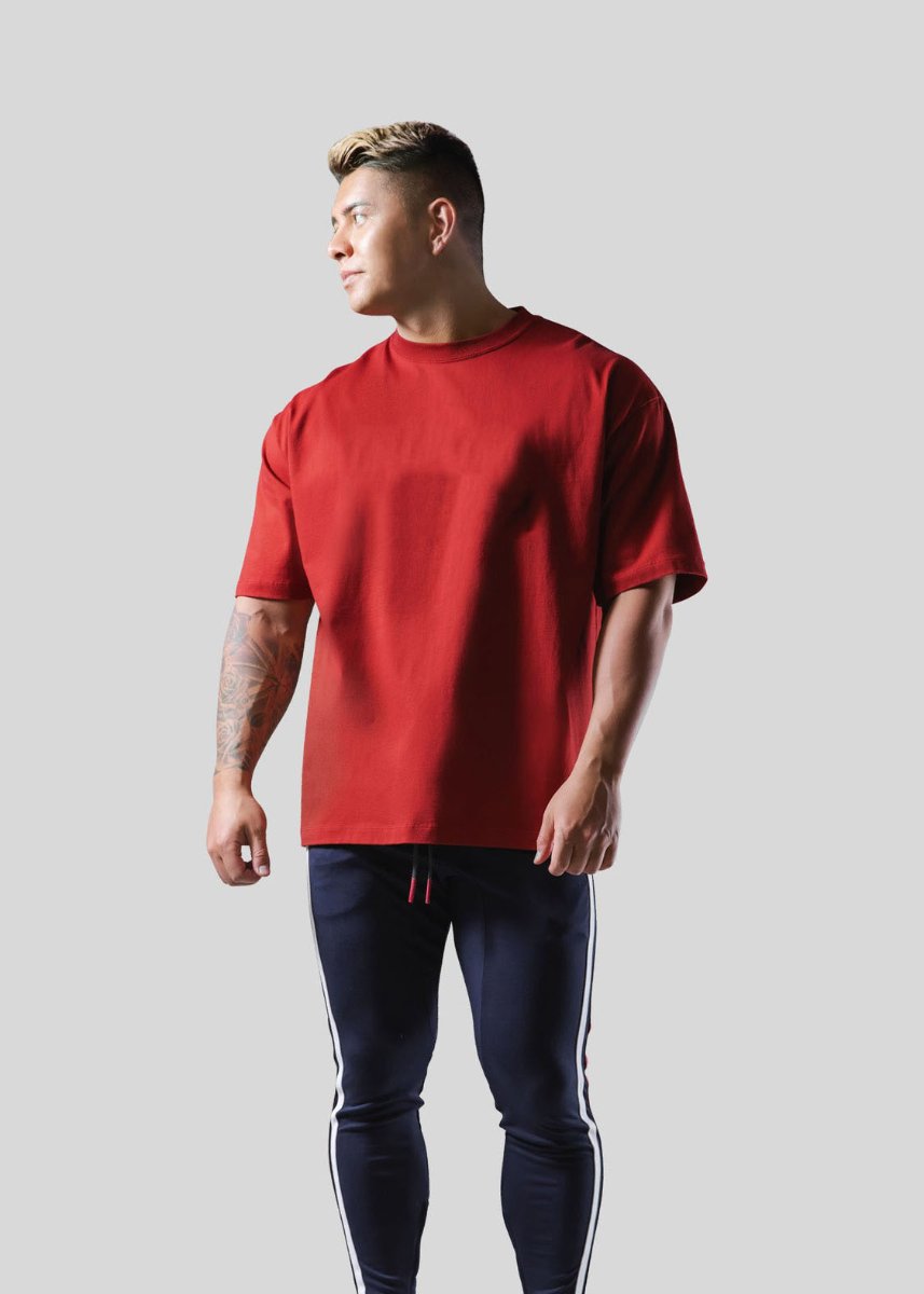 Mens Streetwear Heavyweight 100% cotton Tshirt F-TX260 print logo 43