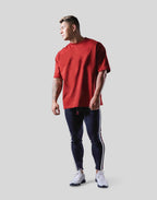 Mens Streetwear Heavyweight 100% cotton Tshirt F-TX260 print logo 47