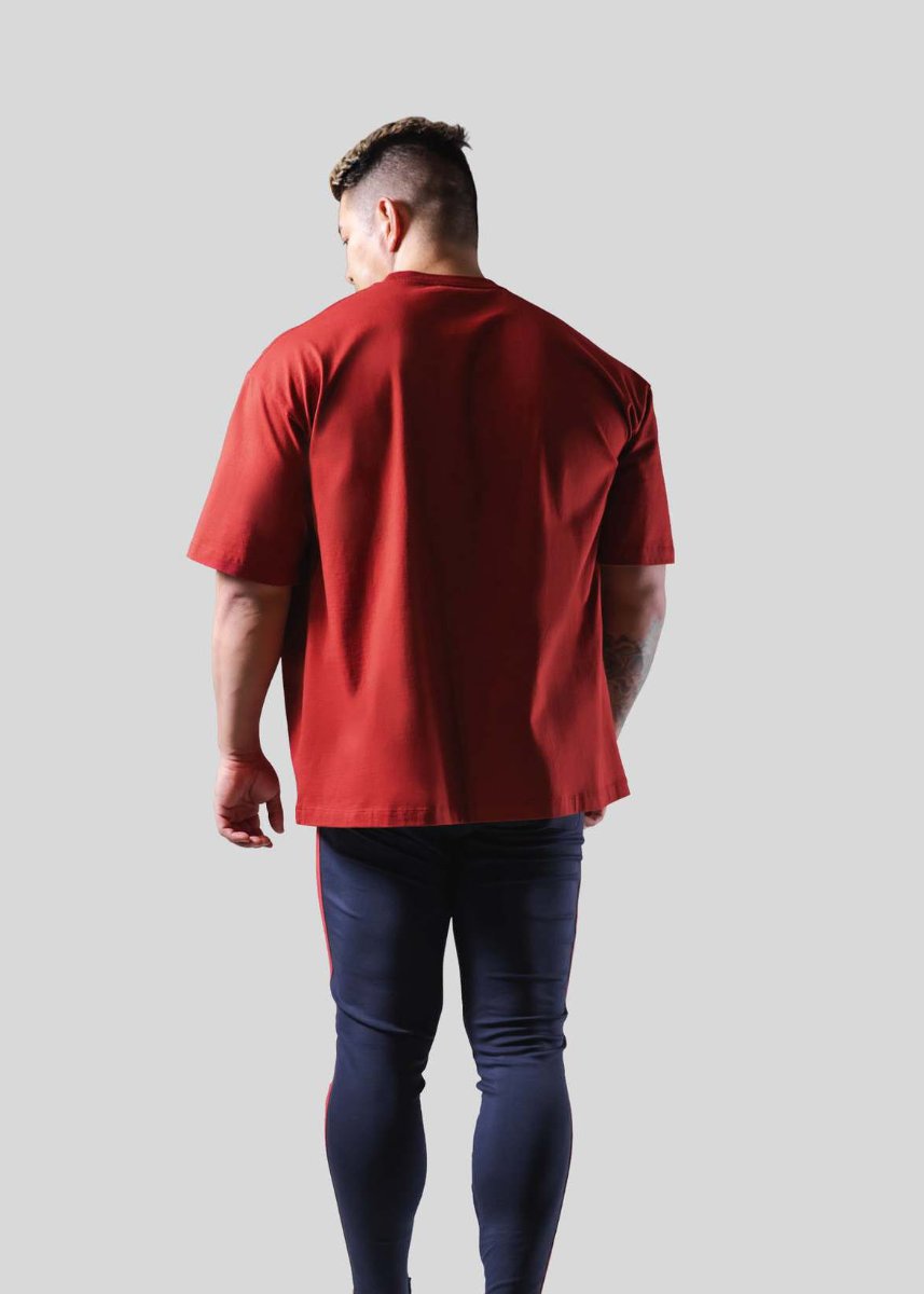 Mens Streetwear Heavyweight 100% cotton Tshirt F-TX260 print logo 40
