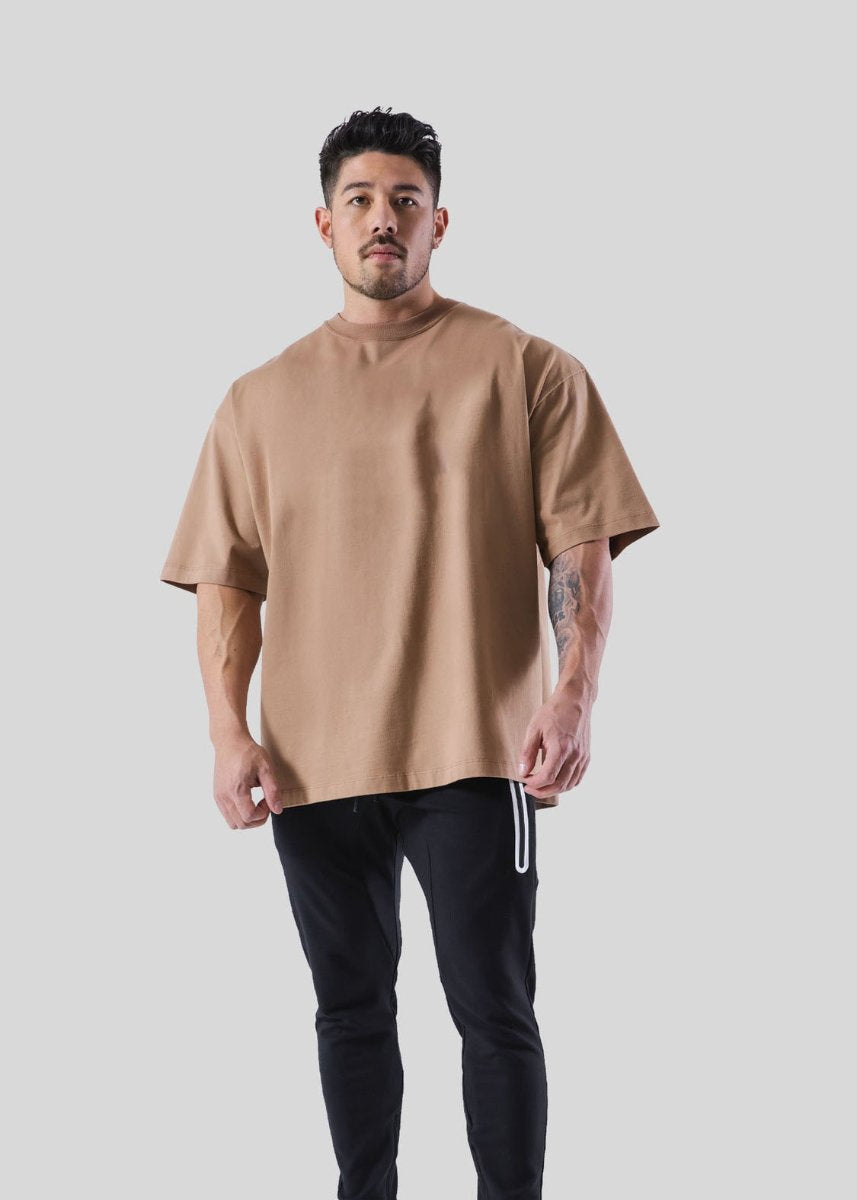 Mens Streetwear Heavyweight 100% cotton Tshirt F-TX260 print logo 36