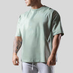Mens Streetwear Heavyweight 100% cotton Tshirt F-TX260 print logo 72