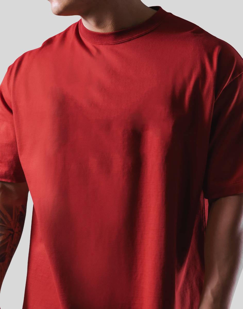 Mens Streetwear Heavyweight 100% cotton Tshirt F-TX260 print logo 8