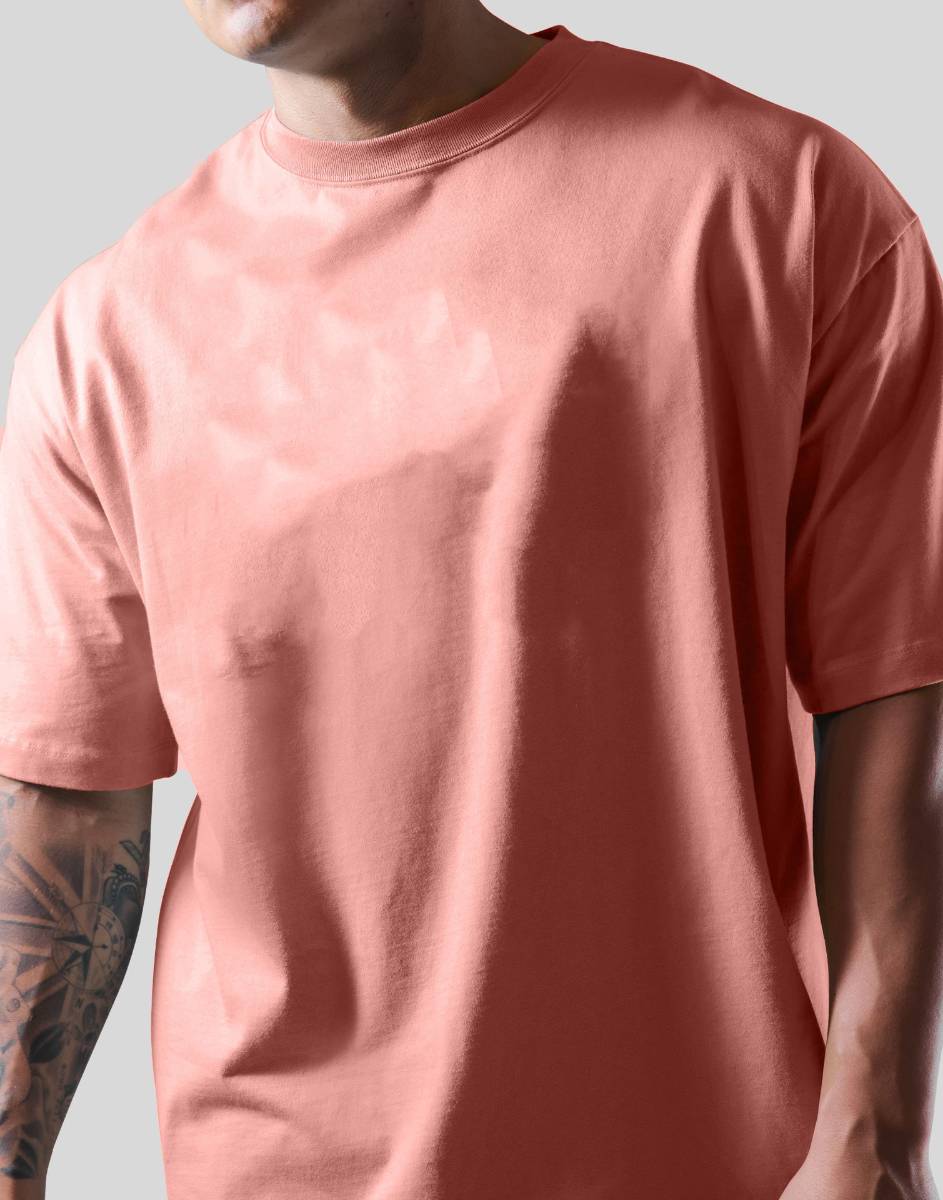 Mens Streetwear Heavyweight 100% cotton Tshirt F-TX260 print logo 12