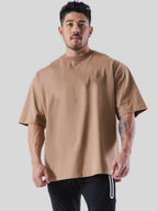 Mens Streetwear Heavyweight 100% cotton Tshirt F-TX260 print logo 16