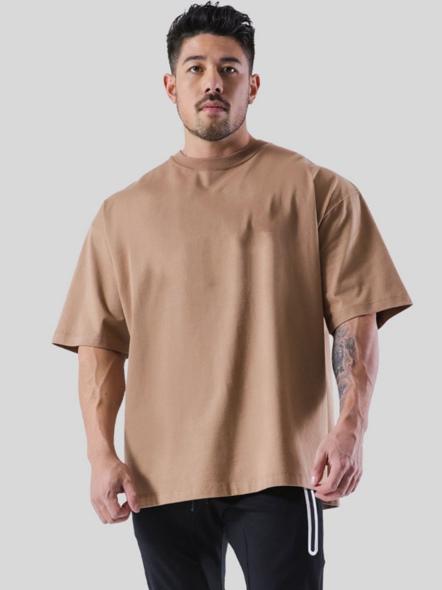 Mens Streetwear Heavyweight 100% cotton Tshirt F-TX260 print logo 16
