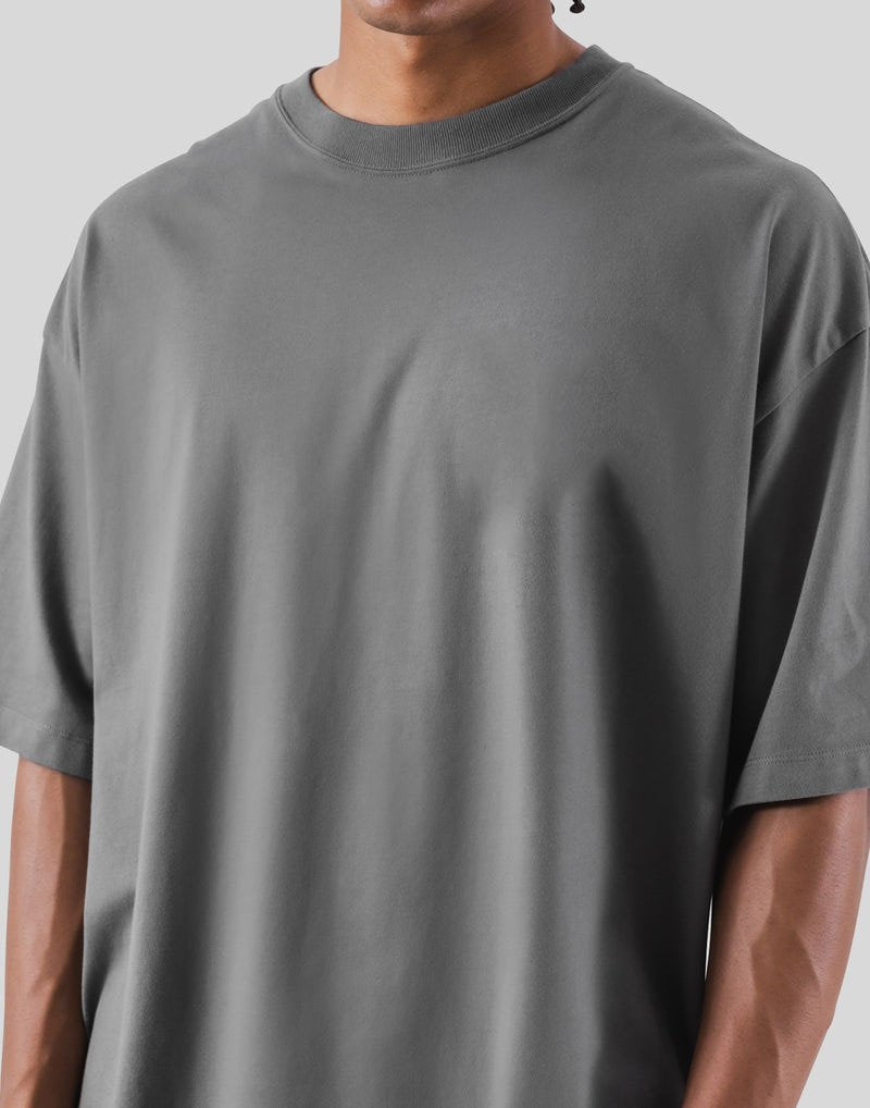 Mens Streetwear Heavyweight 100% cotton Tshirt F-TX260 print logo 61