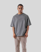 Mens Streetwear Heavyweight 100% cotton Tshirt F-TX260 print logo 57