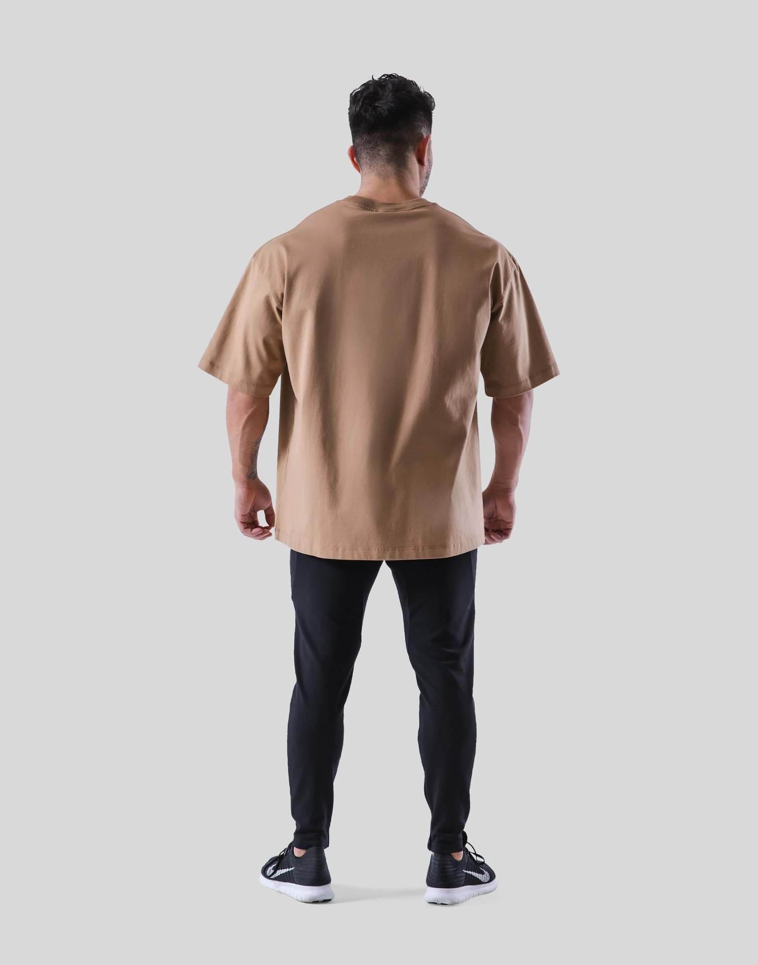 Mens Streetwear Heavyweight 100% cotton Tshirt F-TX260 print logo 33