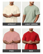 Mens Oversized Streetwear 100% cotton Tshirt F-WQ-TX260 print logo 17