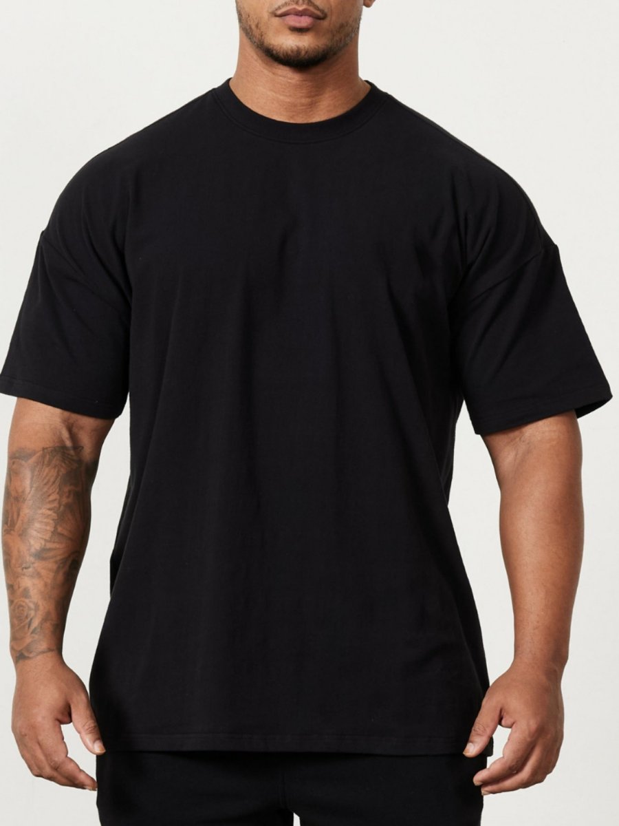 Mens Oversized Streetwear 100% cotton Tshirt F-WQ-TX260 print logo 13