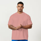 Mens Oversized Streetwear 100% cotton Tshirt F-WQ-TX260 print logo 5