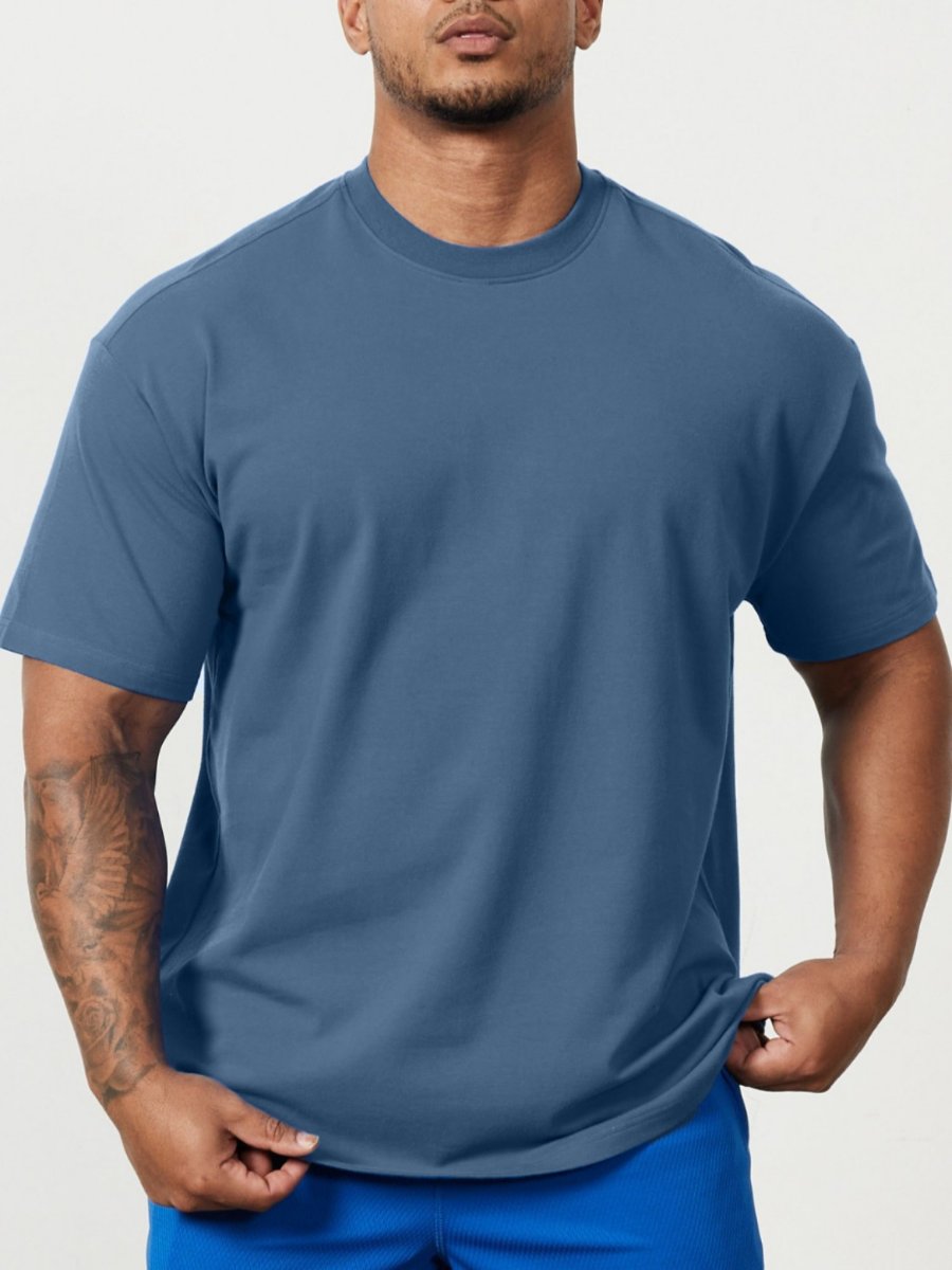 Mens Oversized Streetwear 100% cotton Tshirt F-WQ-TX260 print logo 10