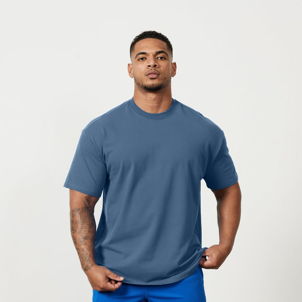 Mens Oversized Streetwear 100% cotton Tshirt F-WQ-TX260 print logo 18