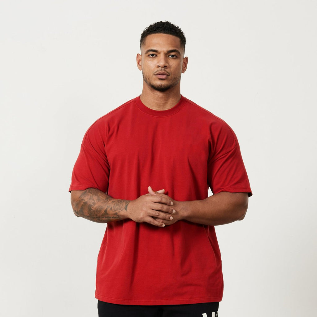 Mens Oversized Streetwear 100% cotton Tshirt F-WQ-TX260 print logo 4
