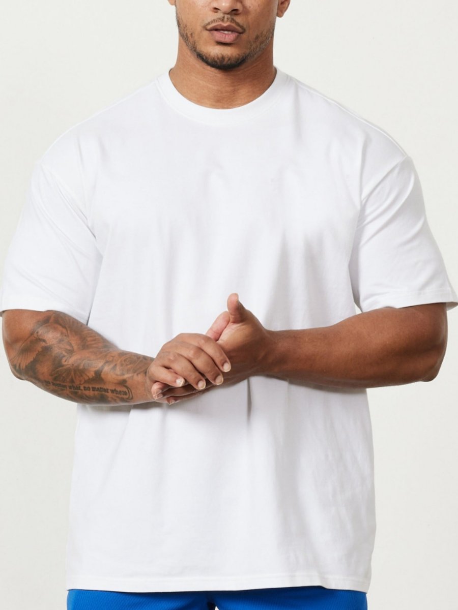 Mens Oversized Streetwear 100% cotton Tshirt F-WQ-TX260 print logo 12