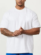Mens Oversized Streetwear 100% cotton Tshirt F-WQ-TX260 print logo 12