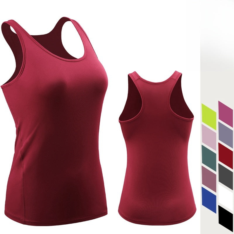 Womens Sportswear Running 90%polyester 10%spandex Tank Top F8002