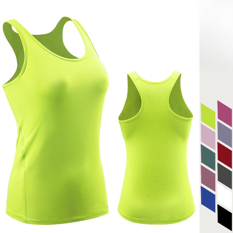 Womens Sportswear Running 90%polyester 10%spandex Tank Top F8002
