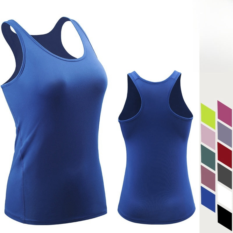 Womens Sportswear Running 90%polyester 10%spandex Tank Top F8002