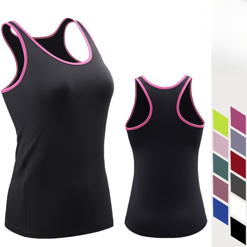 Womens Sportswear Running 90%polyester 10%spandex Tank Top F8002