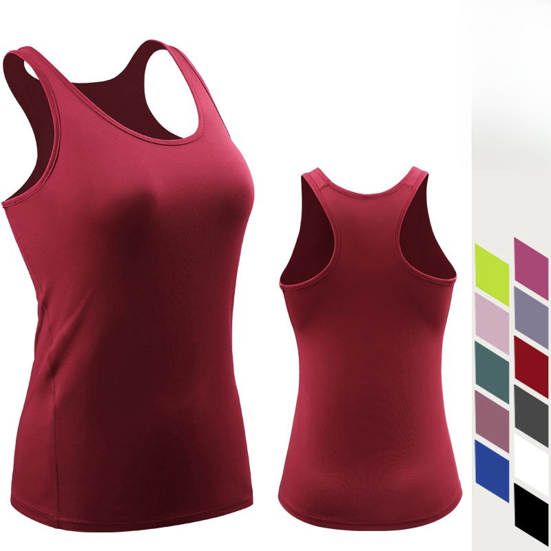 Womens Sportswear Running 90%polyester 10%spandex Tank Top F8002