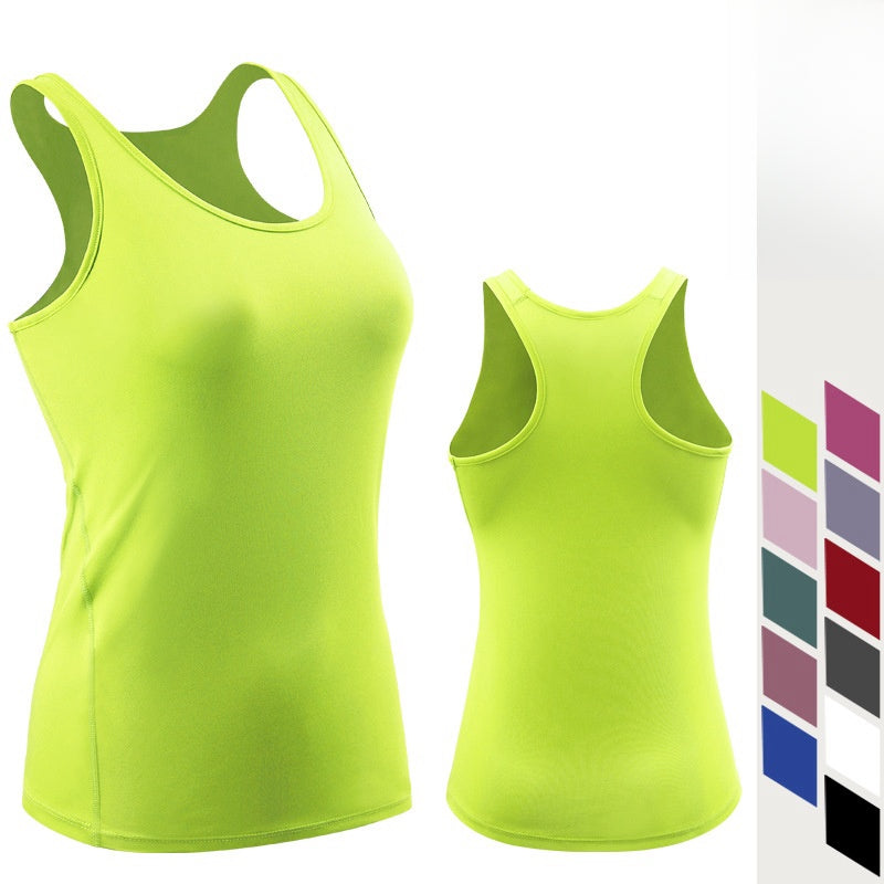 Womens Sportswear Running 90%polyester 10%spandex Tank Top F8002