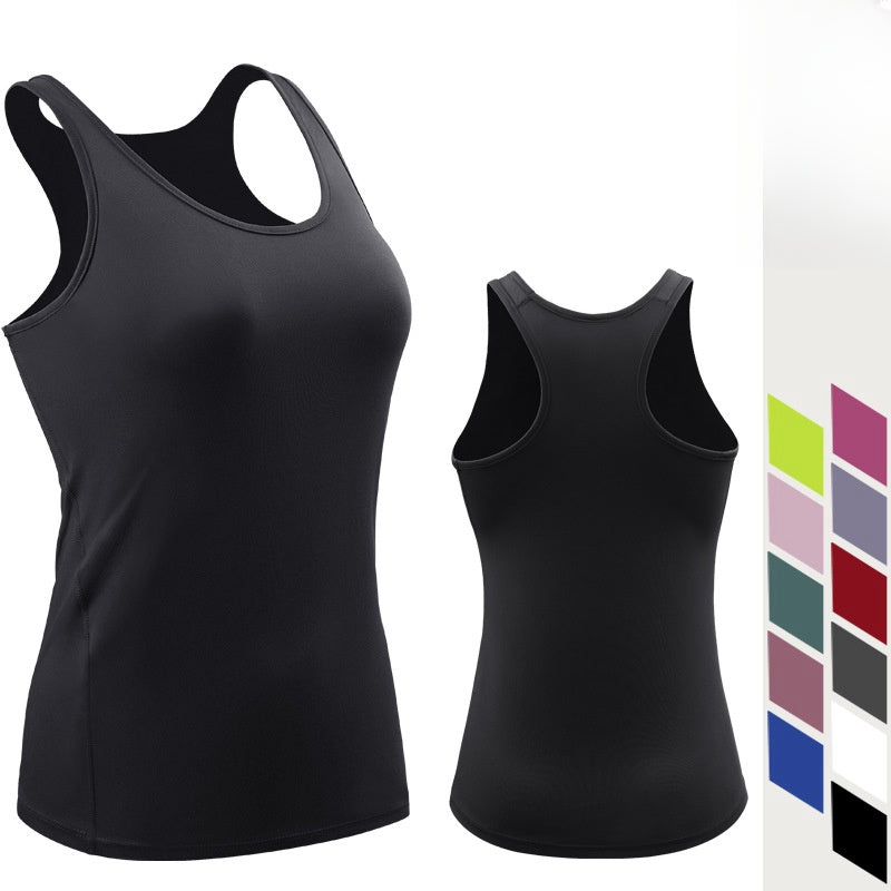 Womens Sportswear Running 90%polyester 10%spandex Tank Top F8002
