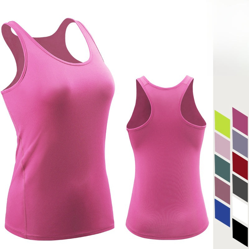 Womens Sportswear Running 90%polyester 10%spandex Tank Top F8002