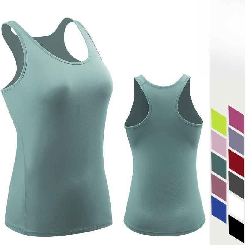 Womens Sportswear Running 90%polyester 10%spandex Tank Top F8002