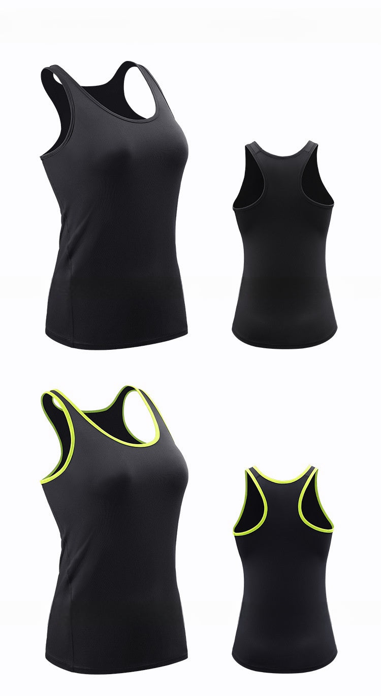 Womens Sportswear Running 90%polyester 10%spandex Tank Top F8002